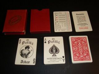 Circa 1900 Crown Cork & Seal Company Playing Card Deck,  Baltimore,  52,  J,  2ec,  Box