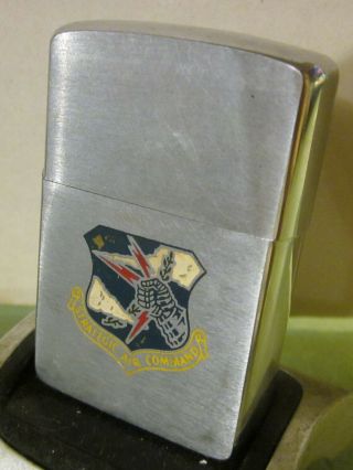 Vintage Rare 1963 Sac Strategic Air Command Zippo Lighter