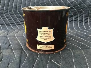 Blue Boar Rough Cut Pipe Tobacco.  Pry Lid Tin Can Very Good Strong Colors.  Full 2