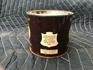 Blue Boar Rough Cut Pipe Tobacco.  Pry Lid Tin Can Very Good Strong Colors.  Full 4