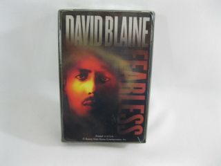 David Blaine Fearless Playing Cards - Rare - Buena Vista Promo