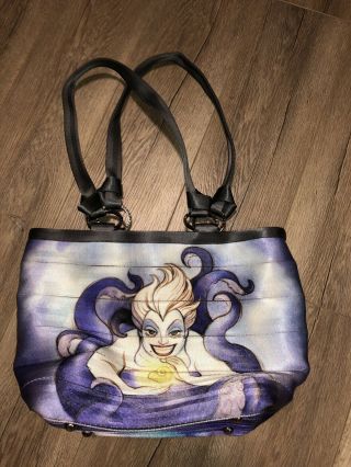 Harveys Disney Good Vs Evil Little Mermaid Seatbelt Bag. 2