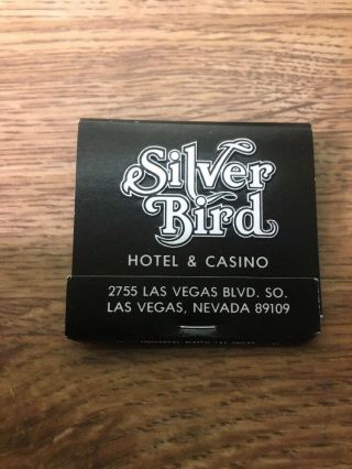 " Silver Bird Hotel And Casino " Full Matcbook Las Vegas,  Nevada
