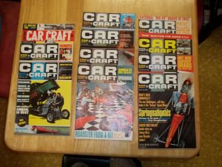 11 Vintage Car Craft Magazines - 1965 - Almost Complete Year - Vg Cond.