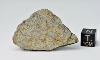 Meteorite Vinales,  Chondrite L6,  Fell On Cuba,  Feb.  1,  2019.  6.  24 G Slice
