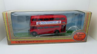 Efe Gilbow 1:76 30303 Routemaster Prototype Rm2 London Transport 91 Bus Mib