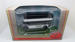 Efe Gilbow 1:76 28503 Leyland Td1 Closed Rear Western Ayr Double Deck Bus Mib