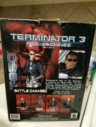 GENTLE GIANT TERMINATOR 3 RISE OF THE MACHINES BATTLE T - 850 BUST Light 2