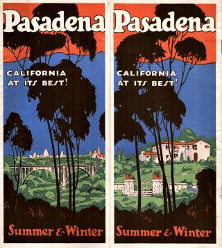 Pasadena California Vtge 1930 