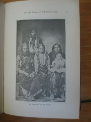 Babb Family Indians Amarillo Decatur Texas Bosom Of The Comanches History 1923