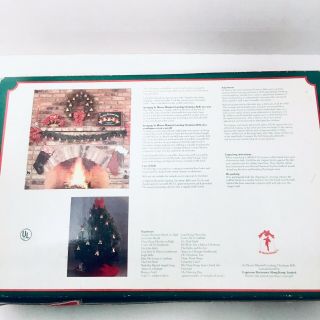 Vintage Caroling Christmas Bells Ye Merrie Minstrel 25 Songs Tree Mantel Wreath 5