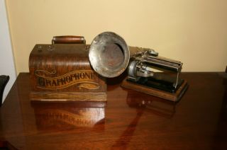 C.  1897 Columbia Type Q Graphophone Phonograph - For Restoration