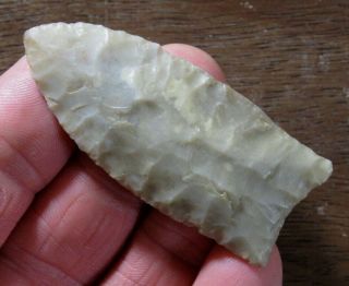 Exceptional Paleo Clovis,  Mottled Chert,  Ripley County,  Mo.  L.  - 2 1/2