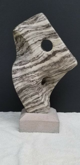 Native American Alabaster Abstract Sculpture