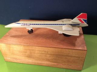 Rare Vintage British Airways Concorde Toy Airliner Toy