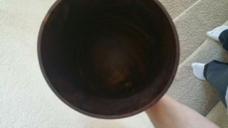 Wooden Kou bowl carved by Sol Apio 9