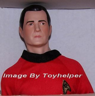 Star Trek Scotty Porcelain Doll Action Figure Statue Nib