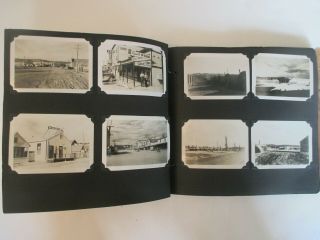 Mid - 1940 ' s photograph album N.  Alberta NWT Yukon river boats Kiewit construction 7