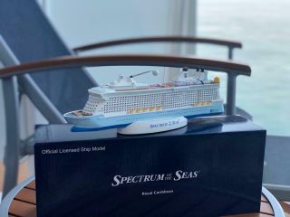Spectrum Of The Seas Royal Caribbean Official Licensed Ship Model