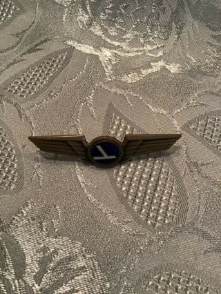 Vintage Eastern Airlines Metal Pin 2 Inches