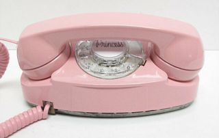 Pink Western Electric Rotary Princess Telephone - Full Restoration