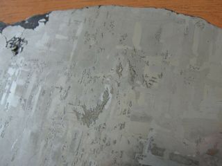 Nantan,  China,  1350 gm full slice,  one side polished,  etched.  Meteorite 4