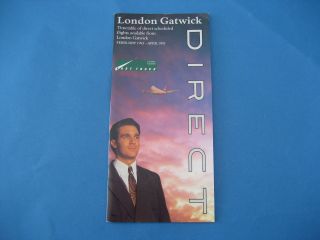 London Gatwick 1993 Flights Schedule