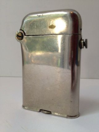 Rare Vintage Single Claw Art Deco Automatic Swiss Mini Thorens Pocket Lighter