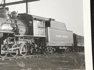 Antique Osage Railway Railroad Train Engine Locomotive No.  237 Photo Oklahoma 3
