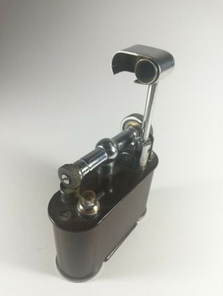 The Classic Jumbo 1930 ' s Lift Arm Table Lighter Bakelite - Made in England 7