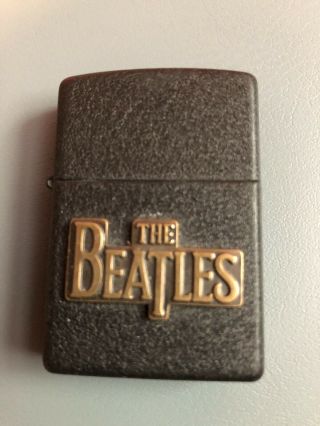 Zippo Beatles Black Crackle 1997 (xiii).  Ships When You Buy It Now