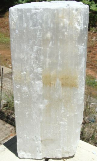 Selenite Log - EXTRA LARGE - 15 lbs - 10 inches tall - - Don ' t Miss This One 4