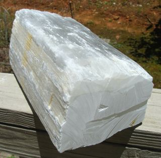 Selenite Log - EXTRA LARGE - 15 lbs - 10 inches tall - - Don ' t Miss This One 5