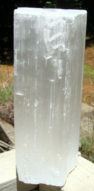 Selenite Log - EXTRA LARGE - 15 lbs - 10 inches tall - - Don ' t Miss This One 6