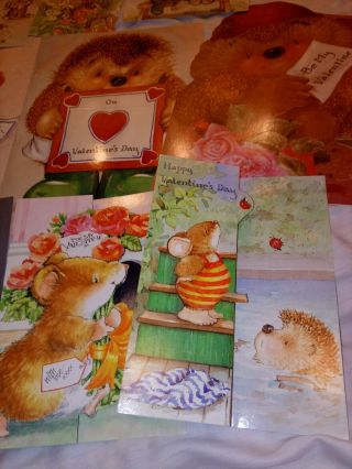 9 - Gordon Fraser Giant Valentines Day Cards 3 Sizes Country Companions Critter