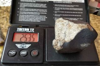 Vinales Meteorite Huge 253.  5 grams Chondrite L6 Viñales Cuba Fall 2/1/19 10