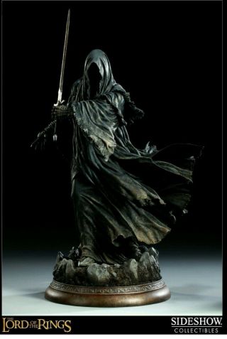 Sideshow Lord Of The Rings Ringwraith Statue 372/500 First Run Production