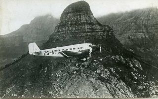 Airliner Postcard Ju 52