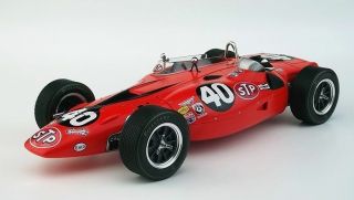1967 Parnelli Jones Indy 500 Race Car 1:18 Stp Paxton Turbine Replicar Near Win