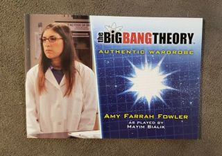 Mayim Bialik As Amy Fowler 2013 The Big Bang Theory Season 5 Worn Wardrobe