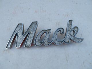 Vintage Mack Truck Bulldog Emblem Ornament Design 27ru2127 9 - 1/2 " X 3 - 1/2 "