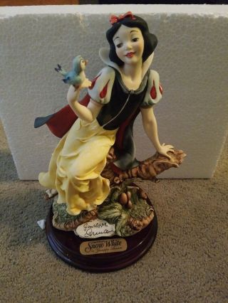 Giuseppe Armani Disney Snow White And The Seven Dwarfs Figurines Set W/boxes Nm