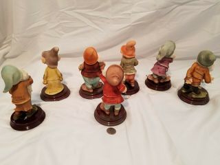 Giuseppe Armani Disney Snow White and the Seven Dwarfs Figurines Set w/Boxes NM 3