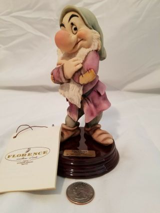 Giuseppe Armani Disney Snow White and the Seven Dwarfs Figurines Set w/Boxes NM 4