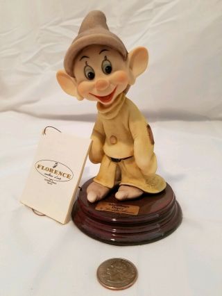 Giuseppe Armani Disney Snow White and the Seven Dwarfs Figurines Set w/Boxes NM 6