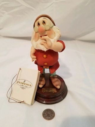 Giuseppe Armani Disney Snow White and the Seven Dwarfs Figurines Set w/Boxes NM 7