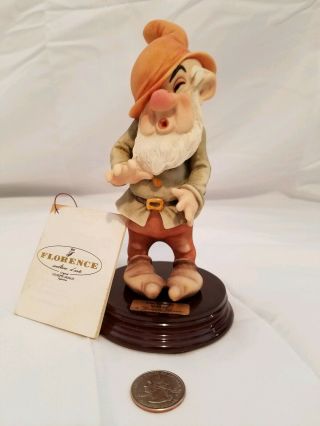 Giuseppe Armani Disney Snow White and the Seven Dwarfs Figurines Set w/Boxes NM 8