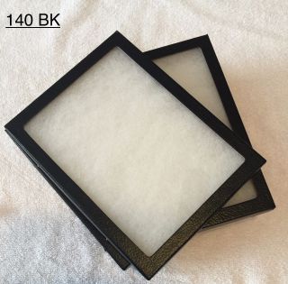140 (24) Riker Mount Display Case Shadow Box Frame Tray 8 " X 6 " X 3/4 "
