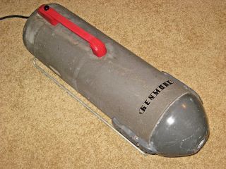 1950s Kenmore Commander Rocket Vac Pack Canister Vacuum Atomic Age Prop