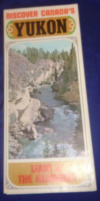 Bs640 Department Of Travel & Information Yukon Road Map Undated